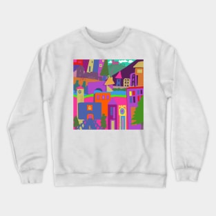 Wonky town Crewneck Sweatshirt